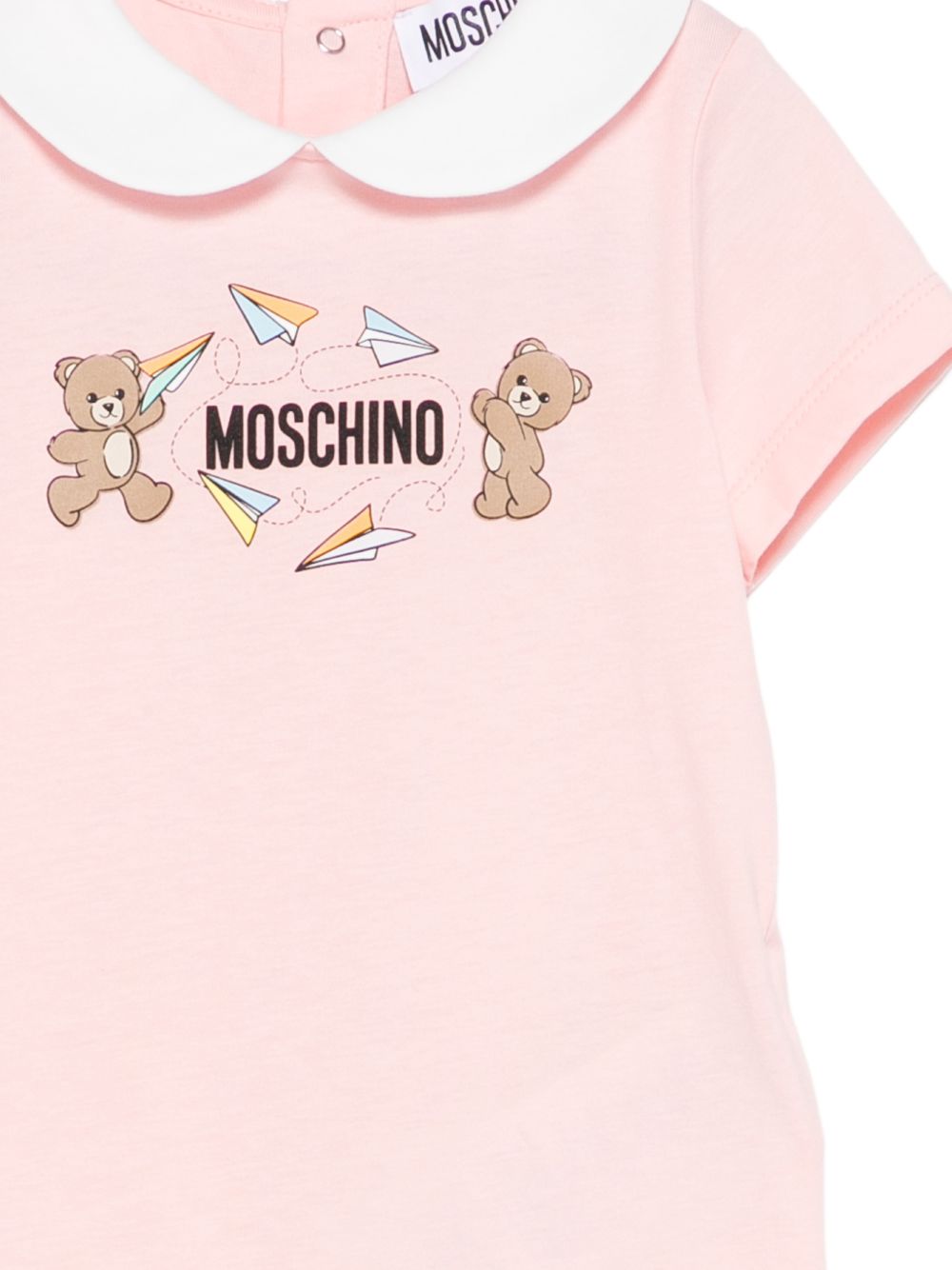 Tutina rosa per neonata MUT04OLAA01 50209 Moschino Kids 