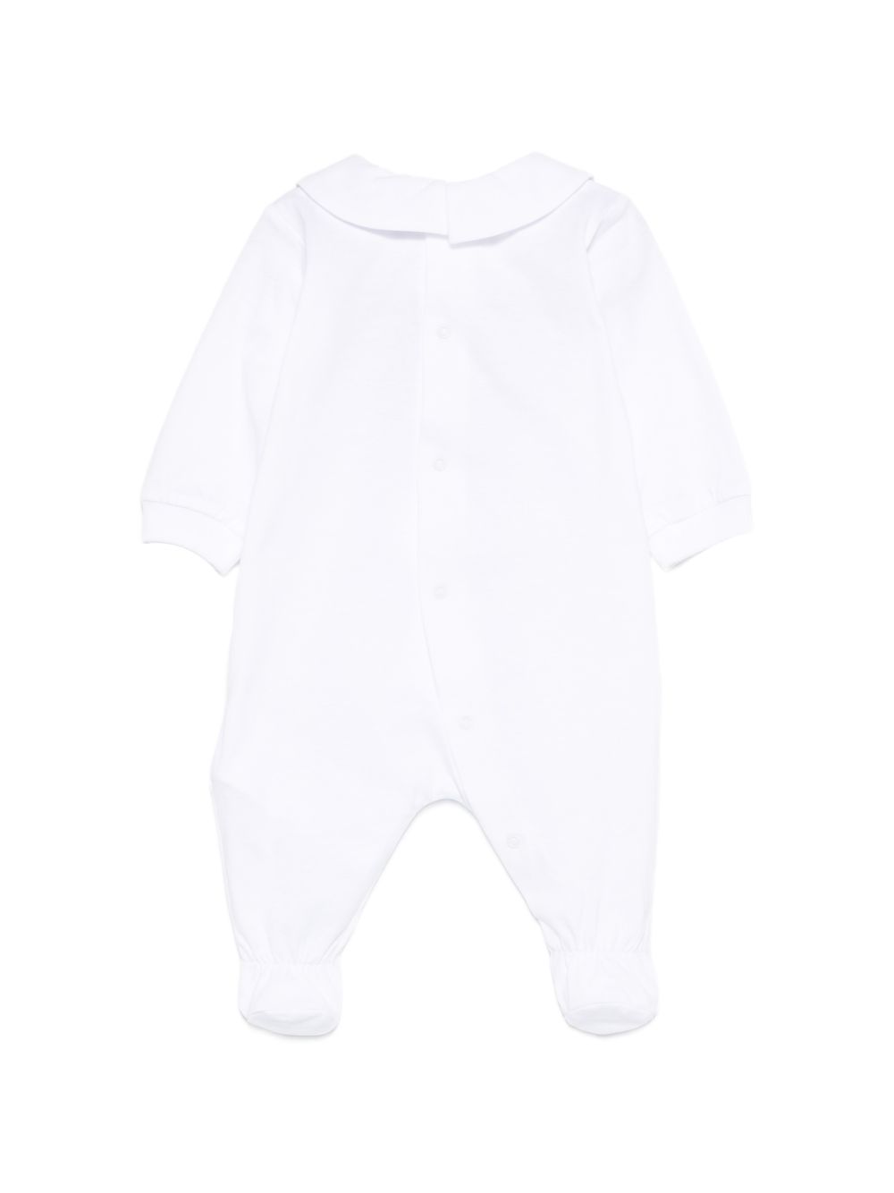 Tutina bianca per neonato MUT04QLAA02 10101 Moschino Kids 