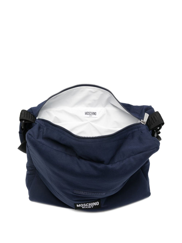Borsa mamma blu navy MUX05VLCA19 40016 Moschino Kids 