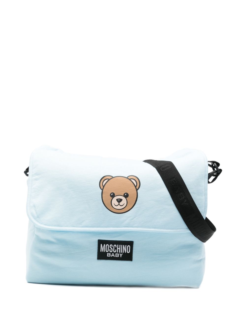 Borsa mamma azzurra MUX05VLCA19 40304 Moschino Kids 