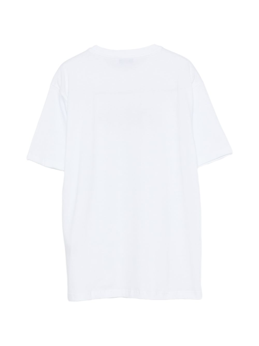 T-shirt bianca per bambino S6MSJBTH251 001 Msgm Kids 