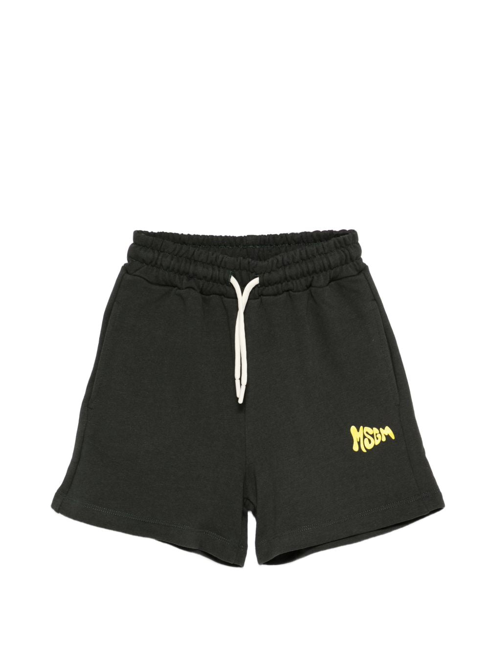 Bermuda nera per bambino S6MSJUBE221 MS040 Msgm Kids 