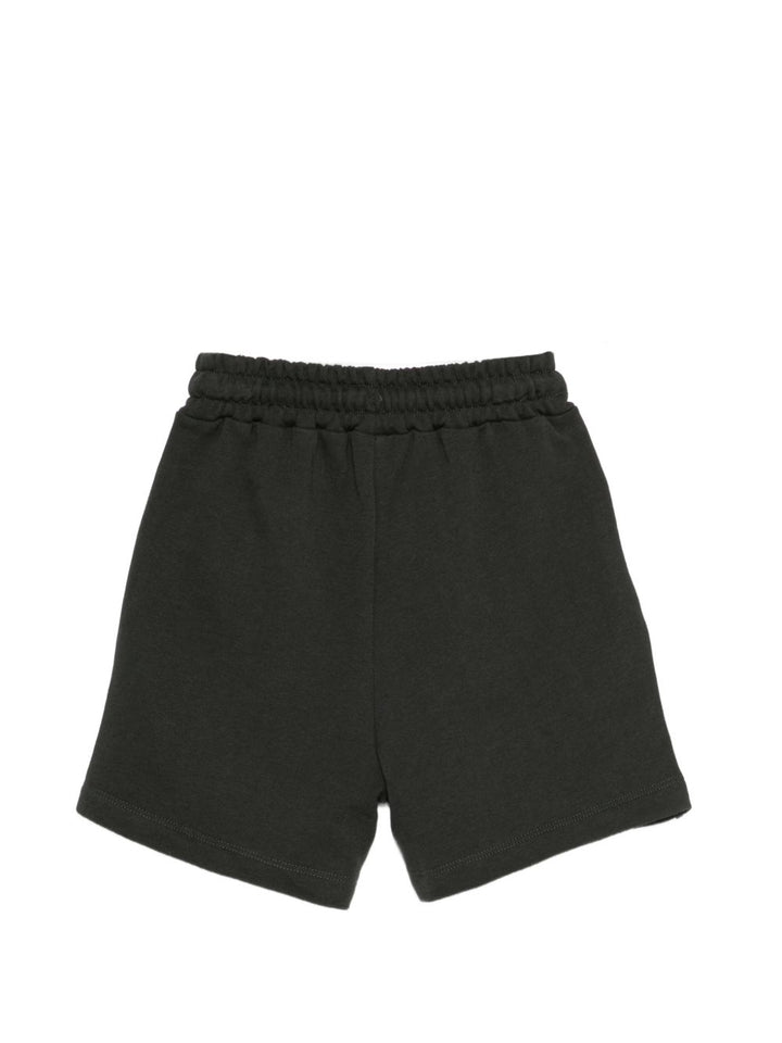 Bermuda nera per bambino S6MSJUBE221 MS040 Msgm Kids 