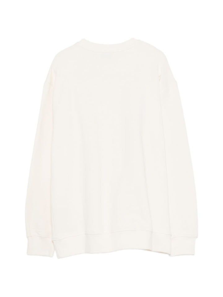 Felpa crema per bambino S6MSJUSW007 013 Msgm Kids 