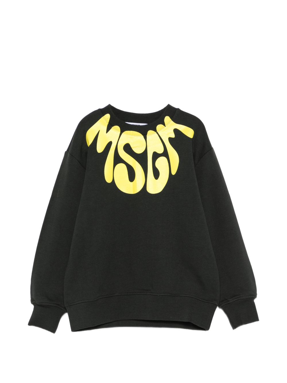 Felpa nera per bambino S6MSJUSW220 MS040 Msgm Kids 