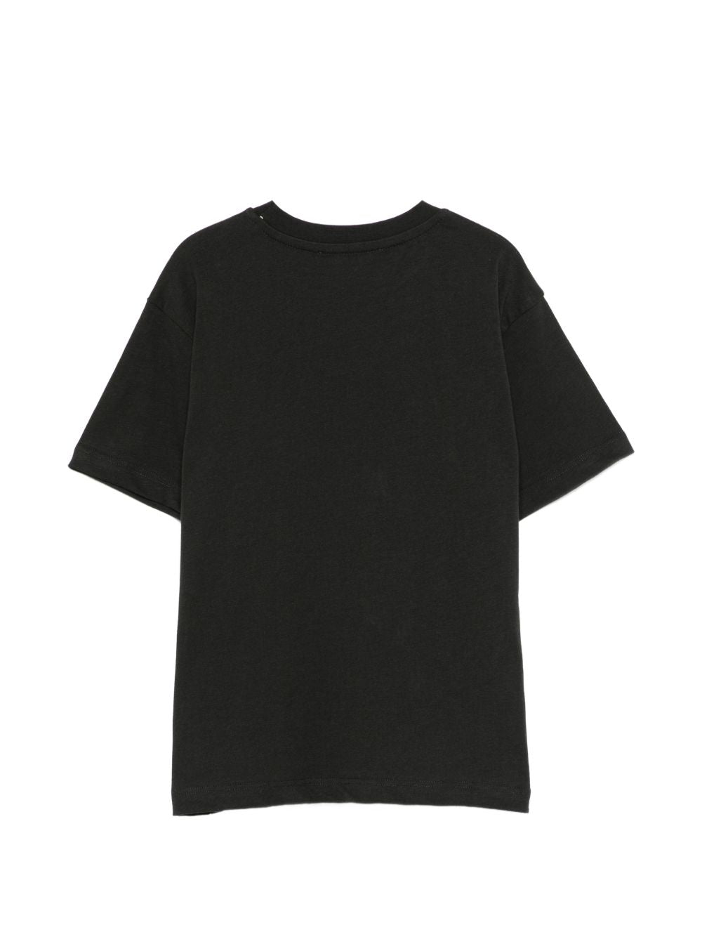 T-shirt nera per bambino S6MSJUTH222 MS040 Msgm Kids 