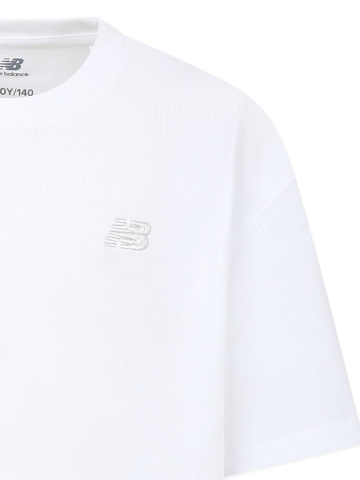 T-shirt bianco per bambino LAKB0001 BWE New Balance Kids 