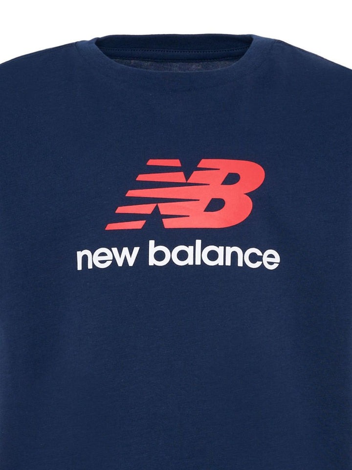 T-shirt blu per bambino LAKB0253 NNY New Balance Kids 