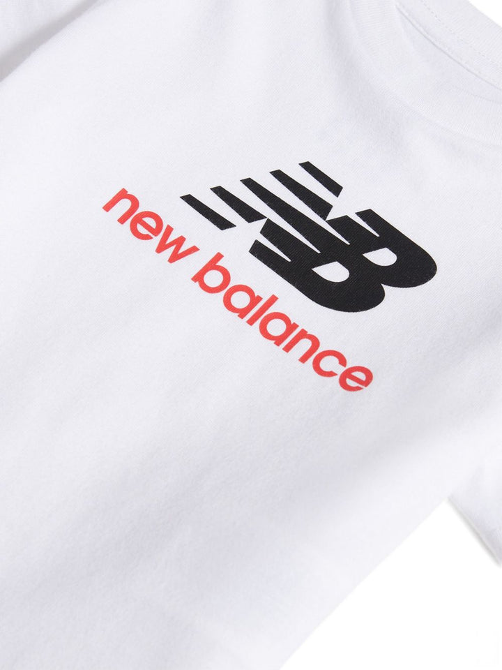 T-shirt bianca per bambino LAKB0297 BWE New Balance Kids 