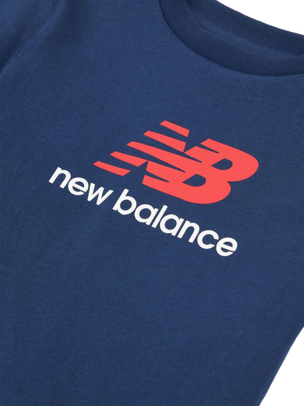 T-shirt blu per bambino LAKB0297 NNY New Balance Kids 