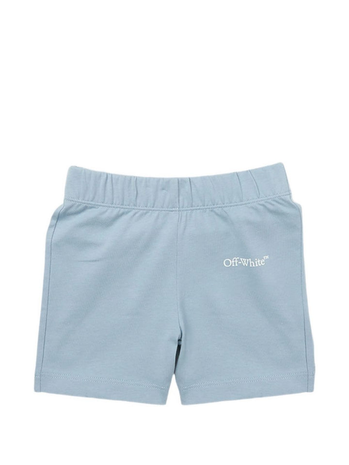 Completo bianco/azzurro per neonato OB2X007S26JER001 1000 Off White Kids 