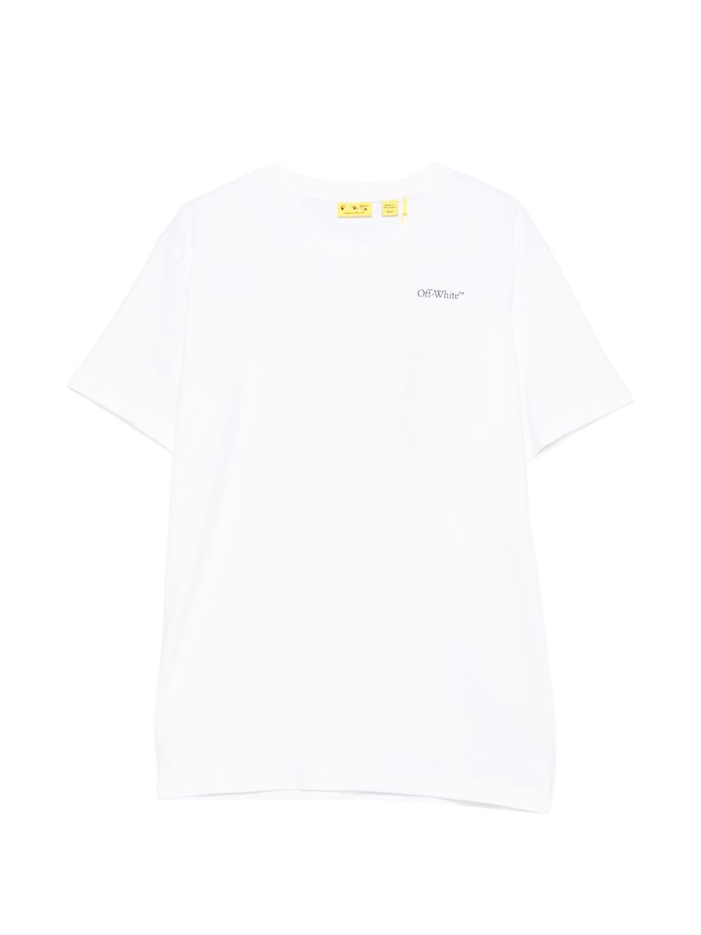T-shirt bianco per bambino OBAA002S26JER008 1000 Off White Kids 
