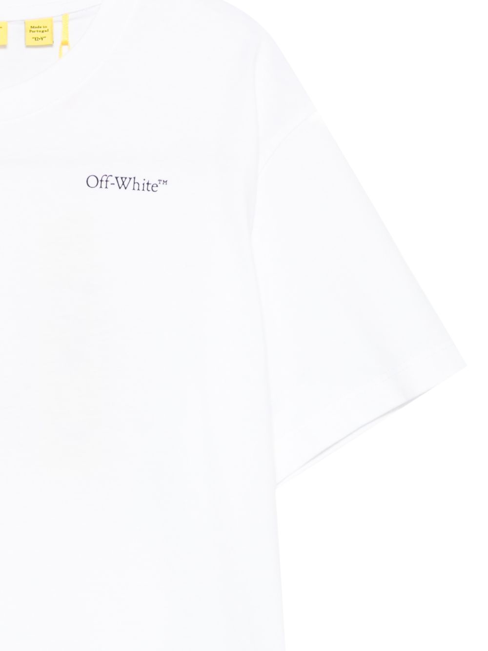 T-shirt bianco per bambino OBAA002S26JER008 1000 Off White Kids 