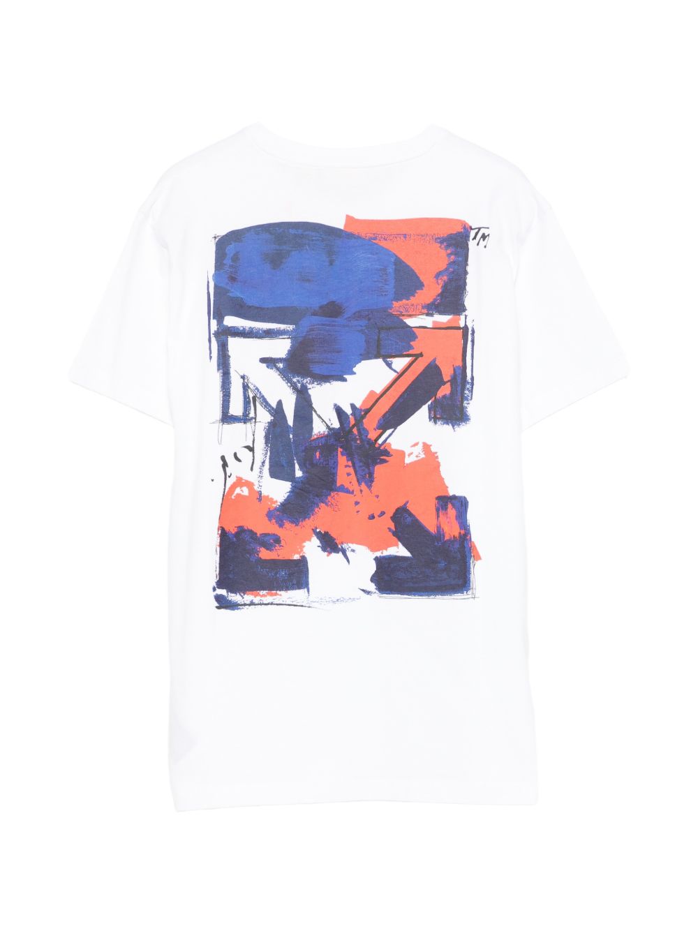 T-shirt bianco per bambino OBAA002S26JER008 1000 Off White Kids 