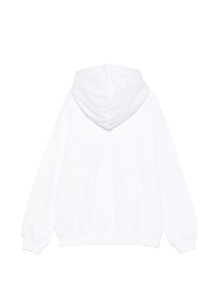 Felpa bianca per bambino OBBB001S26FLE002 1000 Off White Kids 