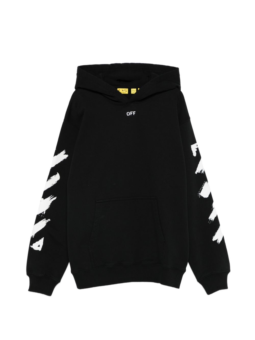 Felpa nera per bambino OBBB001S26FLE005 0001 Off White Kids 