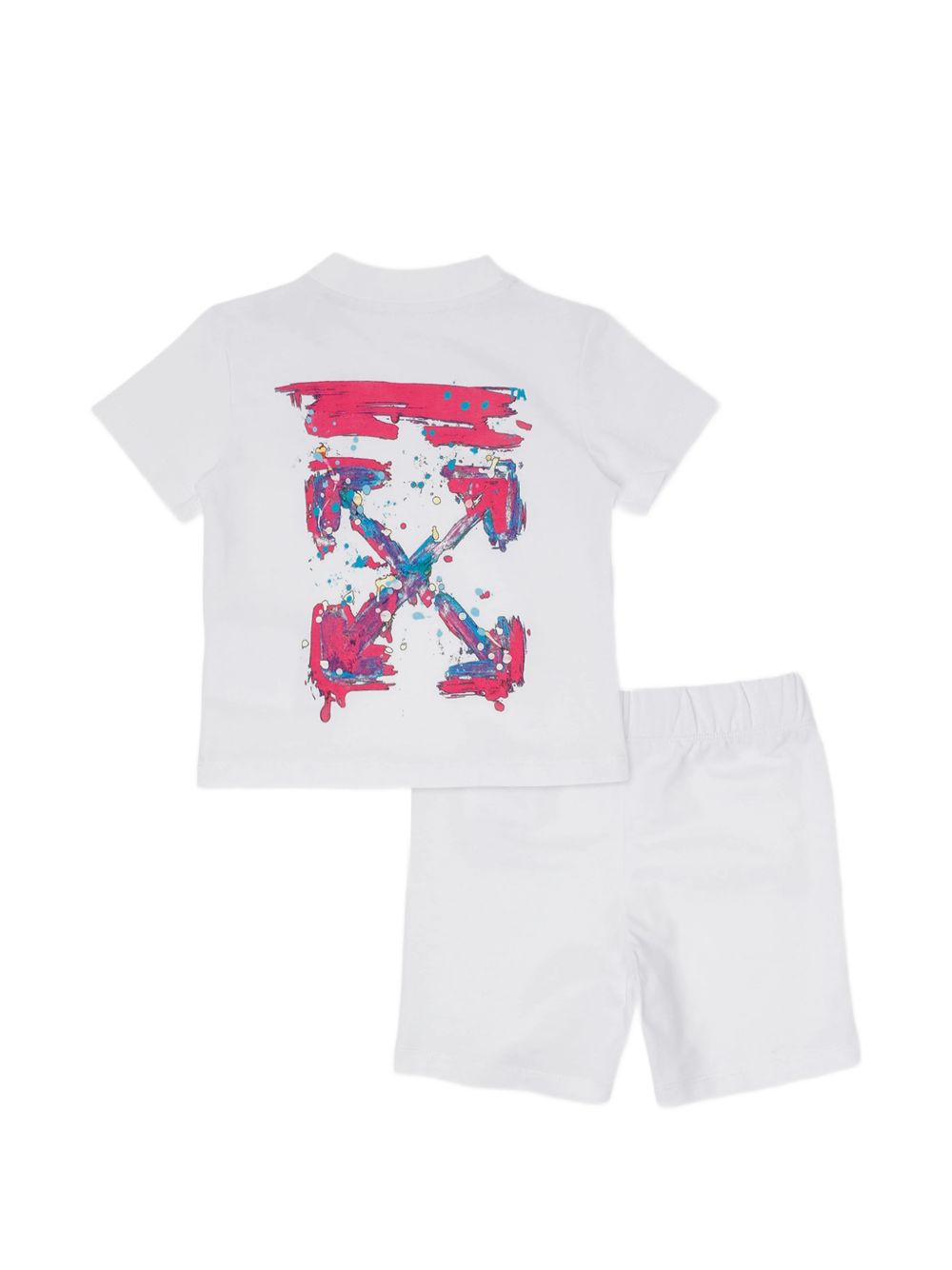 Completo sportivo bianco per neonata OG2X00BS26JER001 1000 Off White Kids 