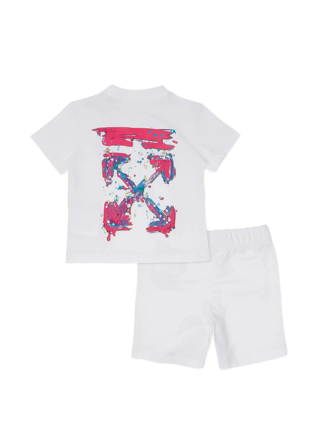 Completo sportivo bianco per neonata OG2X00BS26JER001 1000 Off White Kids 