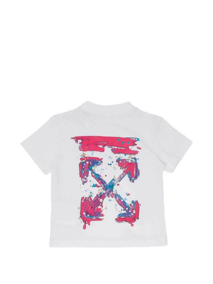 Completo sportivo bianco per neonata OG2X00BS26JER001 1000 Off White Kids 