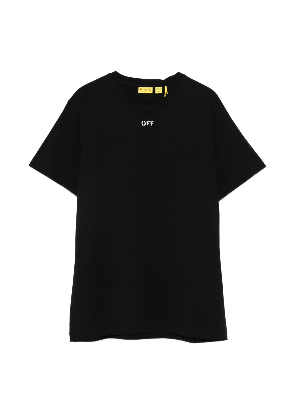 T-shirt nero per bambino OGAA001S26JER003 0001 Off White Kids 