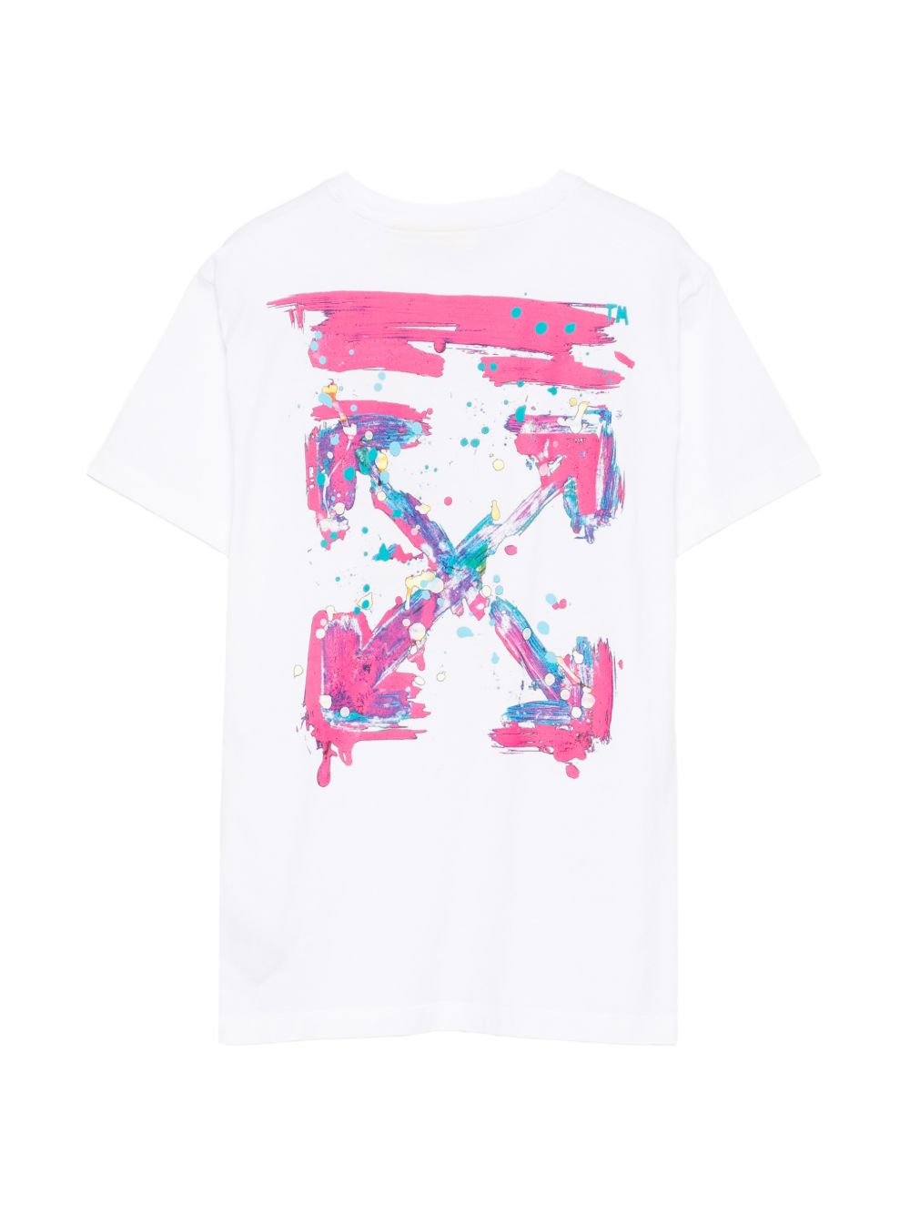 T-shirt bianco per bambino OGAA001S26JER005 1000 Off White Kids 