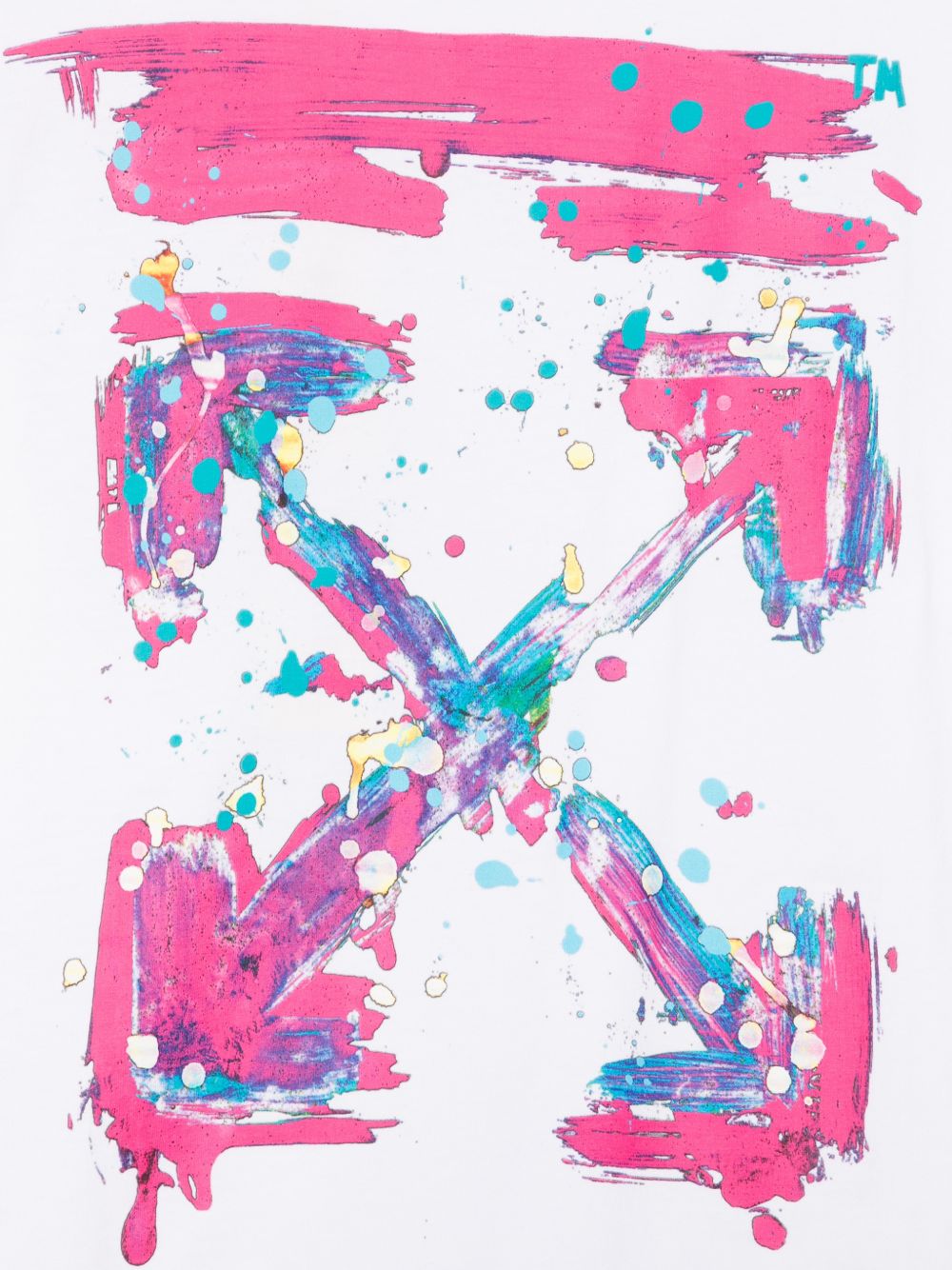 T-shirt bianco per bambino OGAA001S26JER005 1000 Off White Kids 