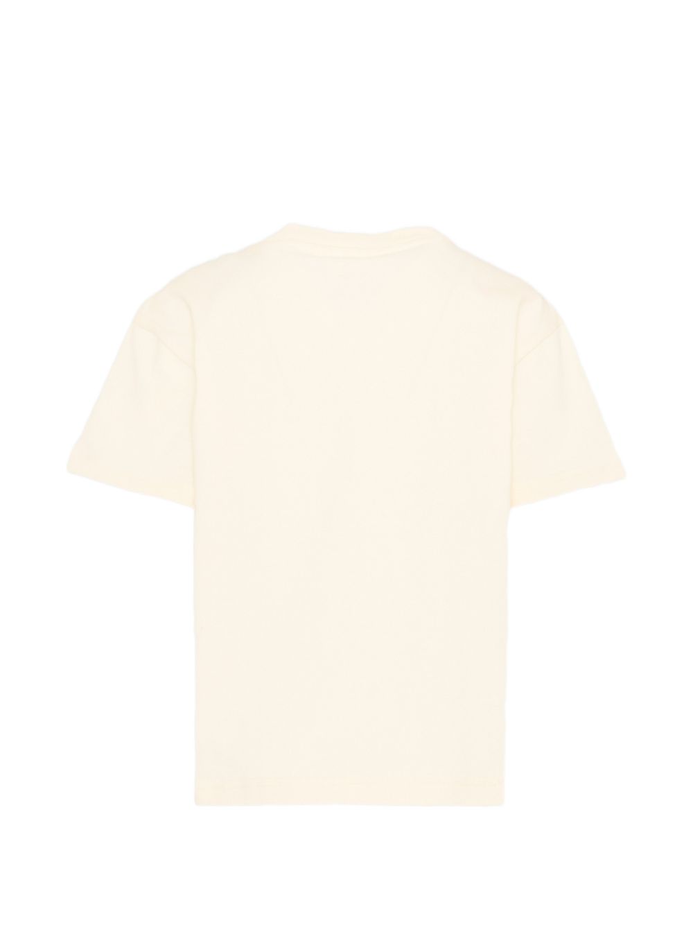 T-shirt beige per bambino PBAA003S26JER005 002 Palm Angels Kids 