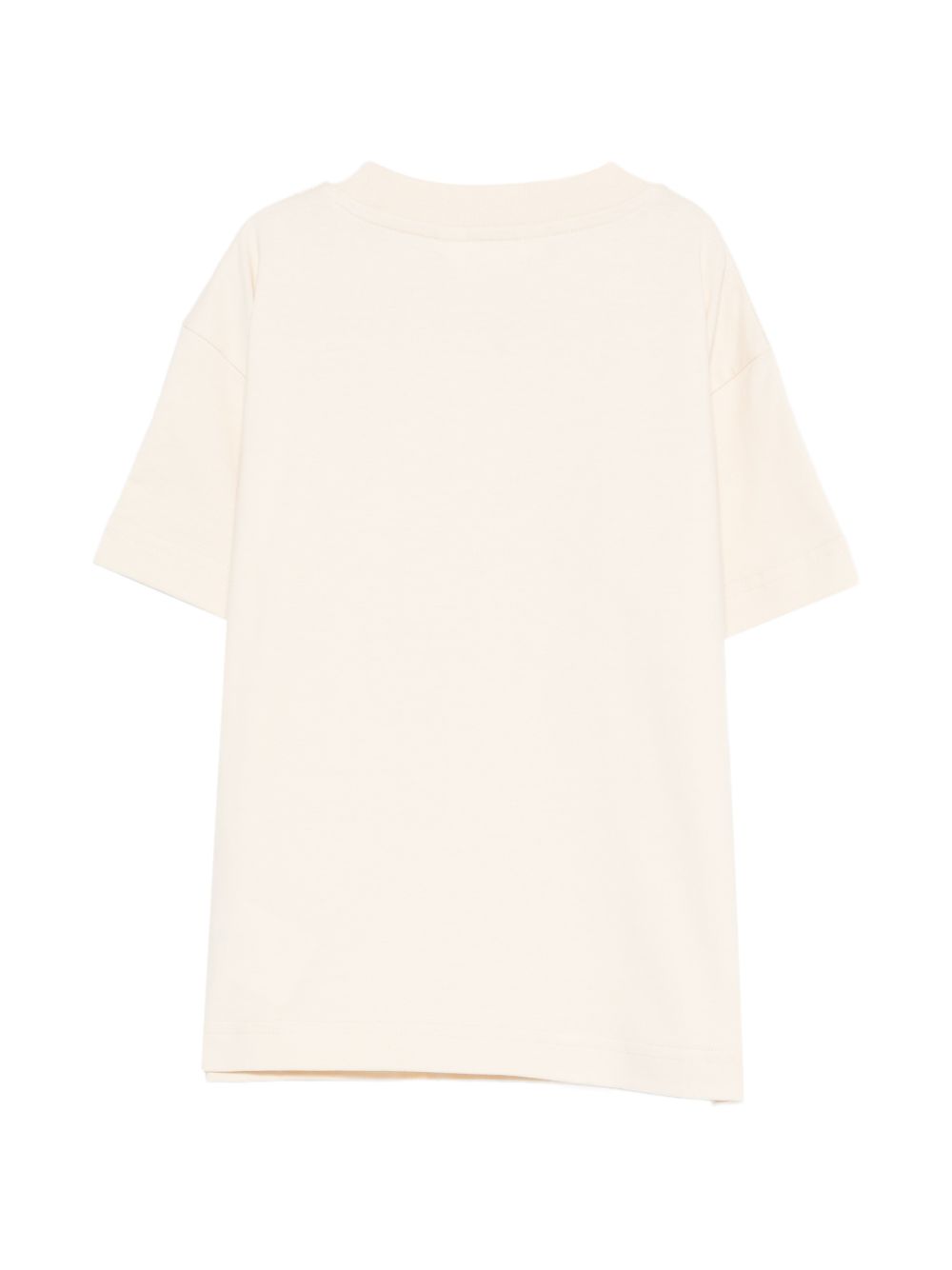 T-shirt crema per bambino PBAA011S26JER001 092 Palm Angels Kids 