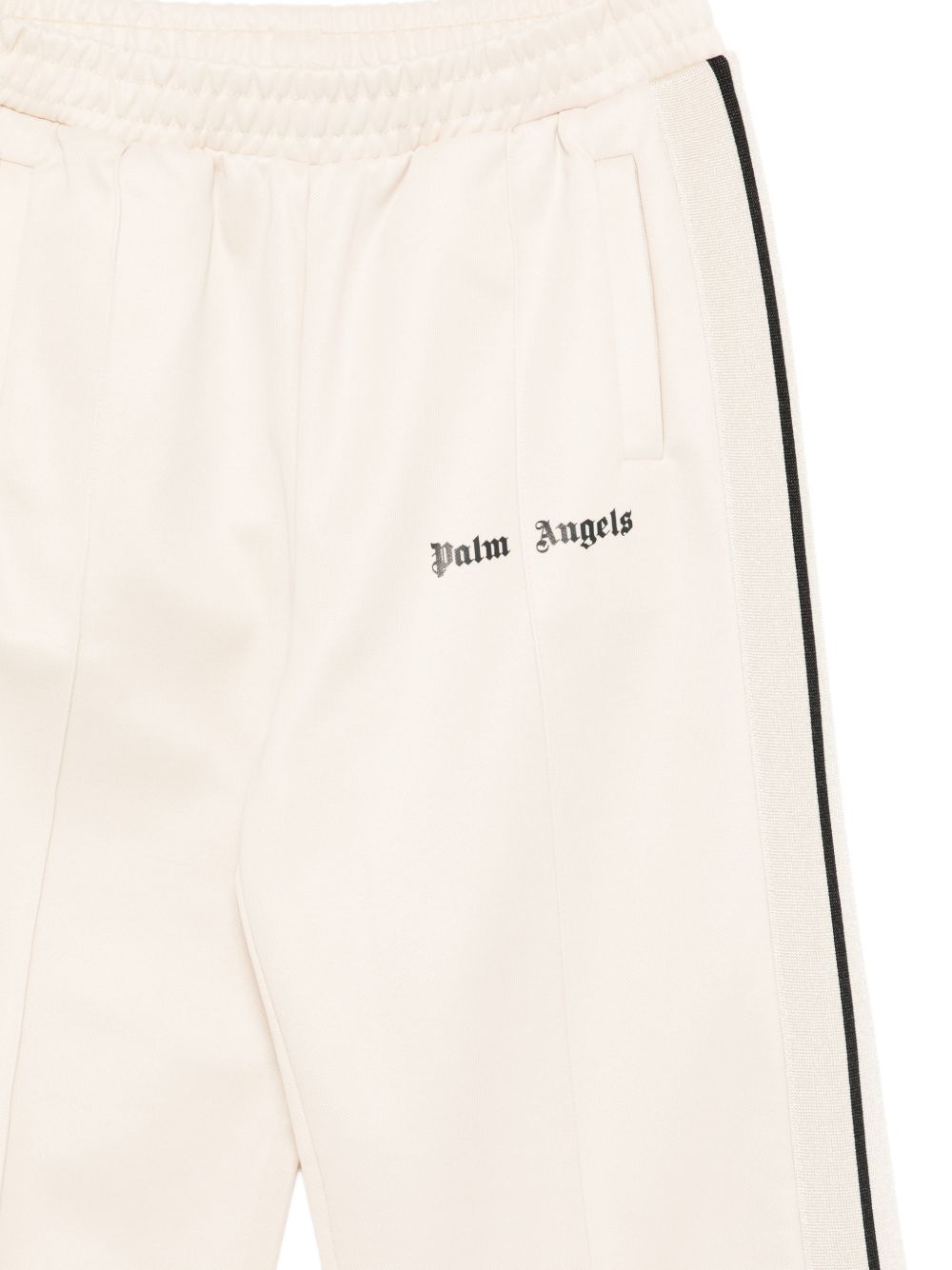 Pantalone bianco sporco per bambino PBCJ002S26FAB001 092 Palm Angels Kids 