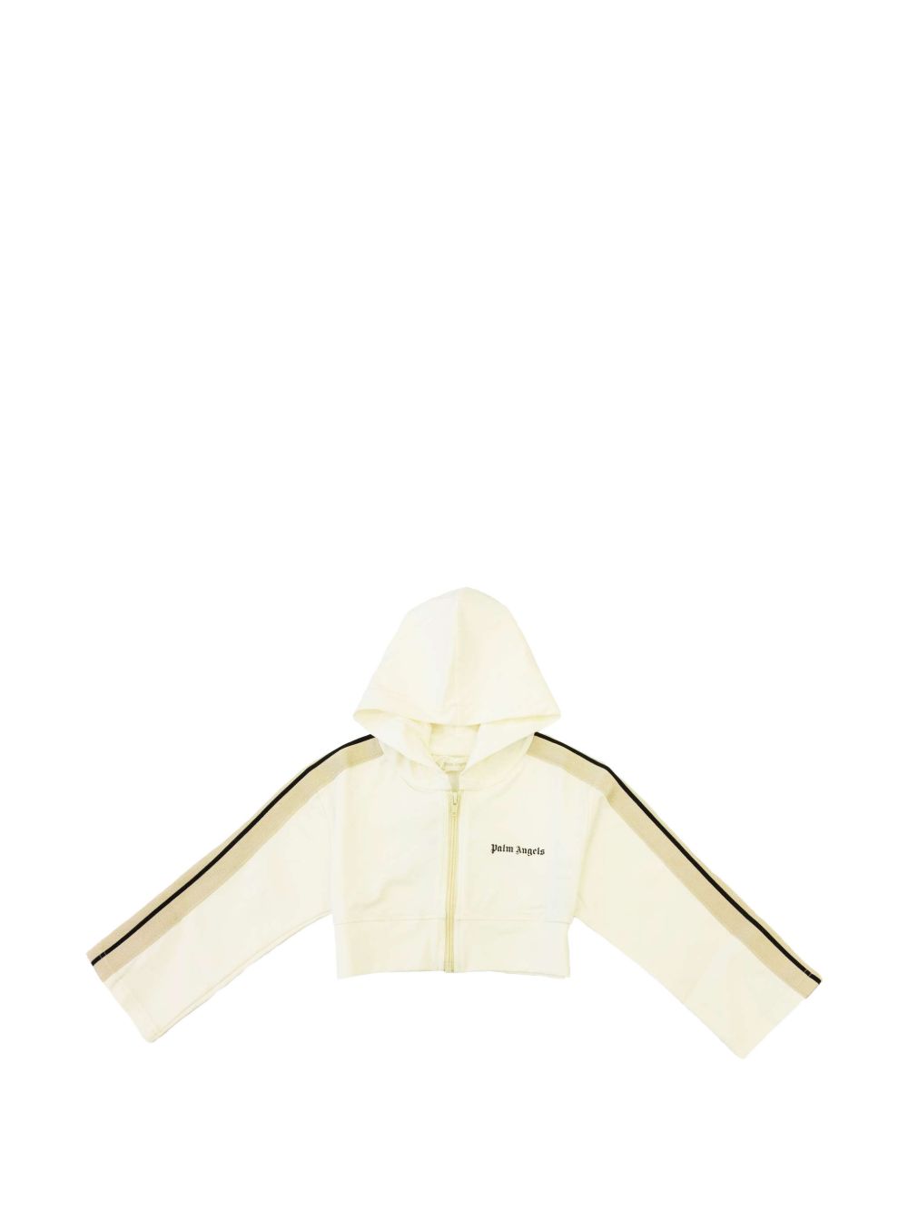 Felpa bianca per bambina PGBD00BS26FLE001 002 Palm Angels Kids 