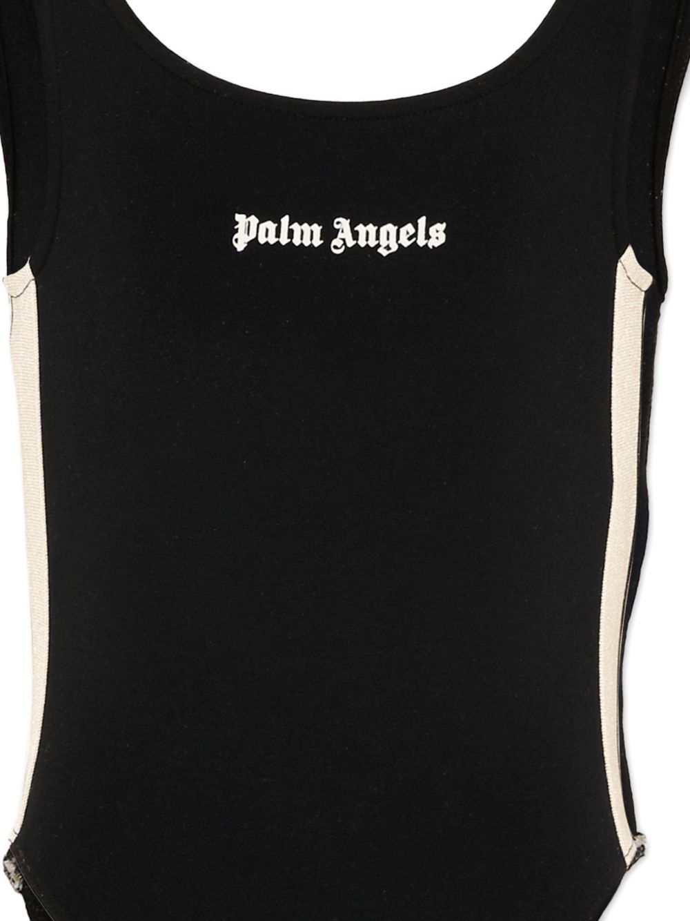 Body nero per bambina PGBD00CS26FLE001 110 Palm Angels Kids 