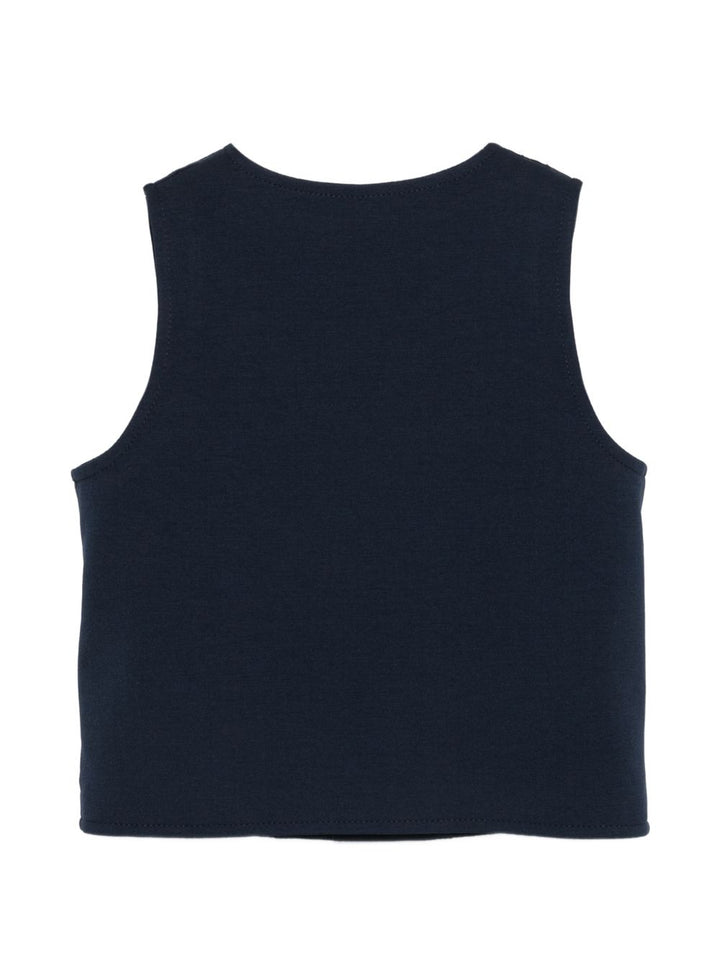 Gilet blu per bambino PP4208 BLU Paolo Pecora Kids 