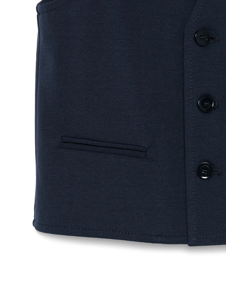 Gilet blu per bambino PP4208 BLU Paolo Pecora Kids 