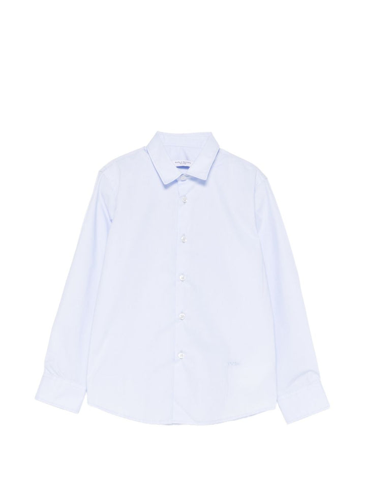 Camicia azzurra per bambino PP4225 AZZ Paolo Pecora Kids 