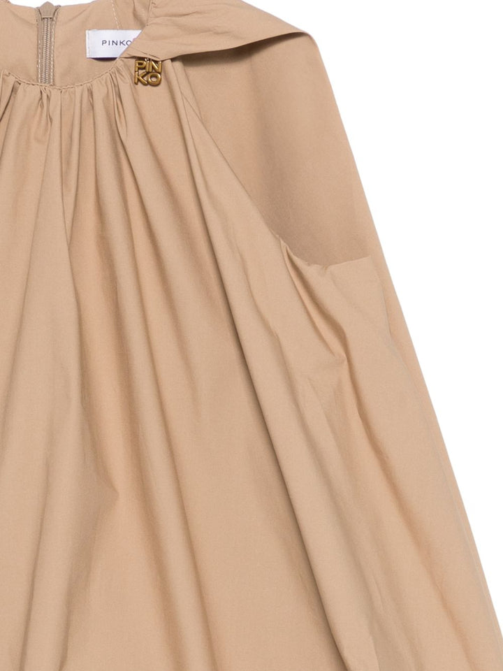 Abito beige per bambina KFAB0390CA029 6023 Pinko Kids 
