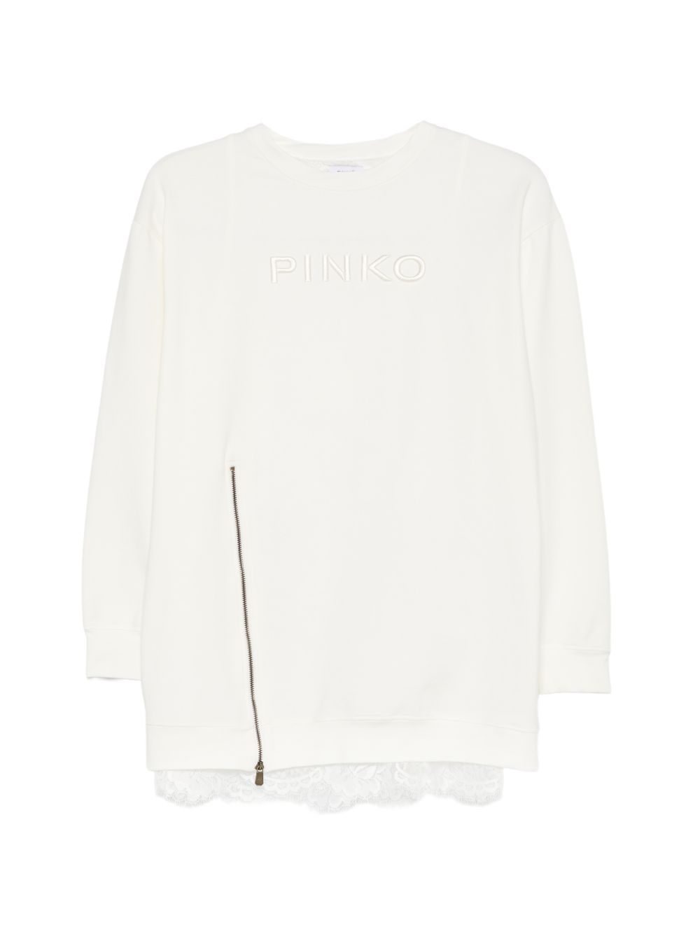 Abito bianco per bambina KFAB0630FE015 0065 Pinko Kids 