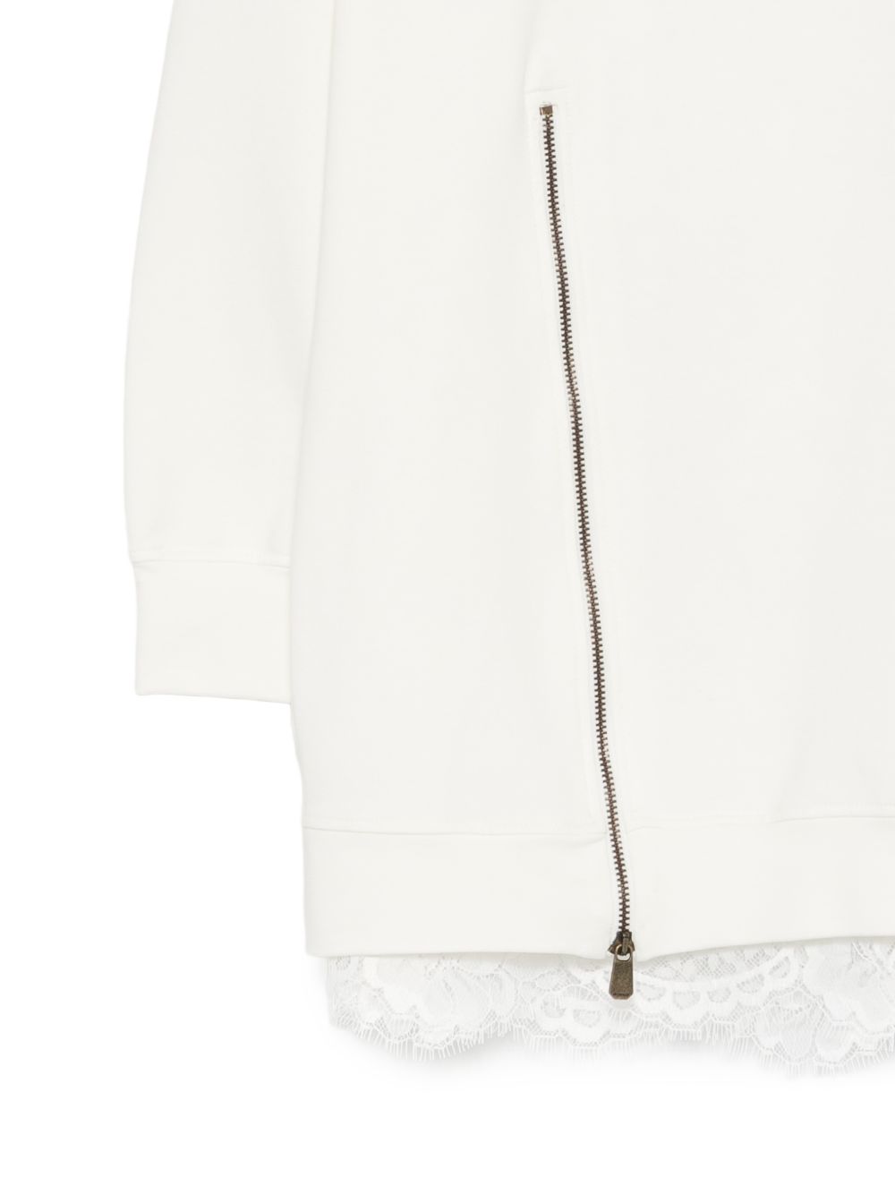 Abito bianco per bambina KFAB0630FE015 0065 Pinko Kids 