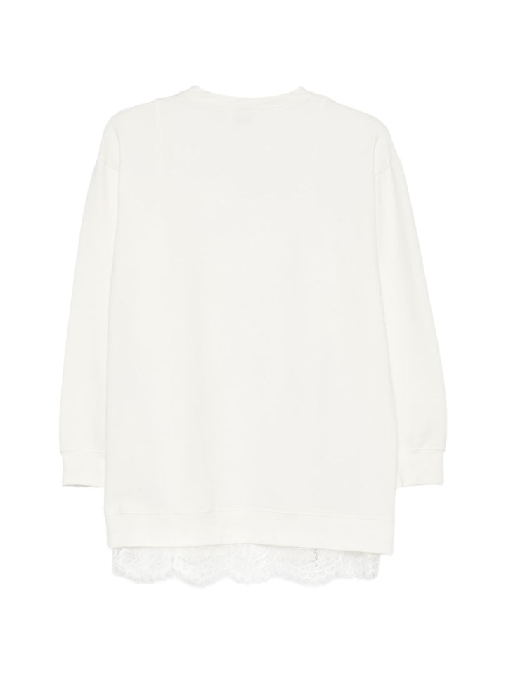 Abito bianco per bambina KFAB0630FE015 0065 Pinko Kids 