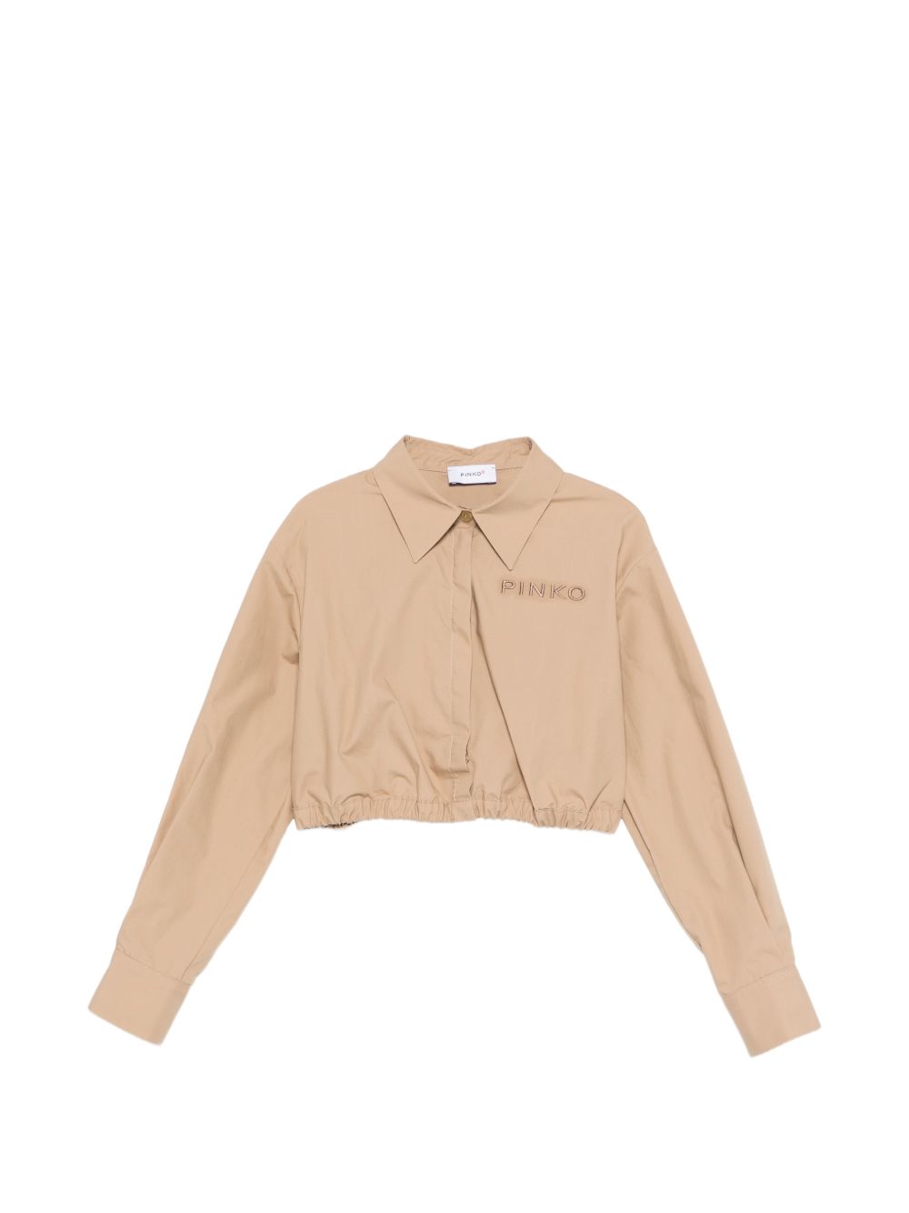Camicia beige per bambina KFCA0330CA029 6023 Pinko Kids 