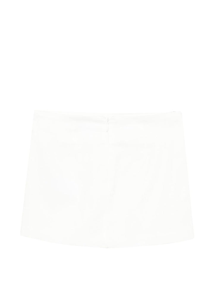 Gonna bianca per bambina KFGO0160CE01B 0065 Pinko Kids 