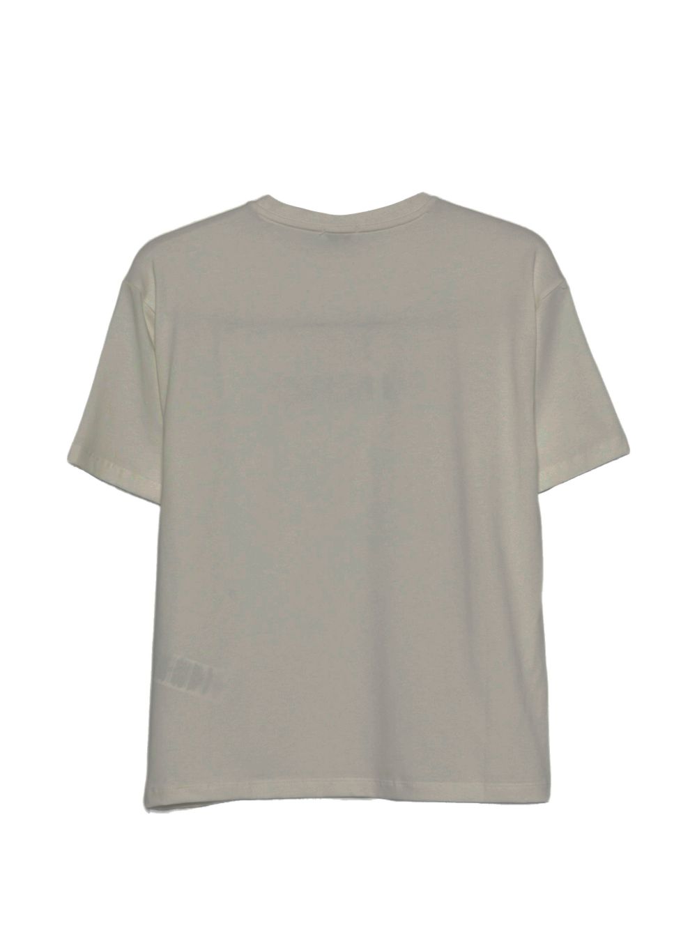 T-shirt bianca per bambina KFTS0340JE017 0980 Pinko Kids 