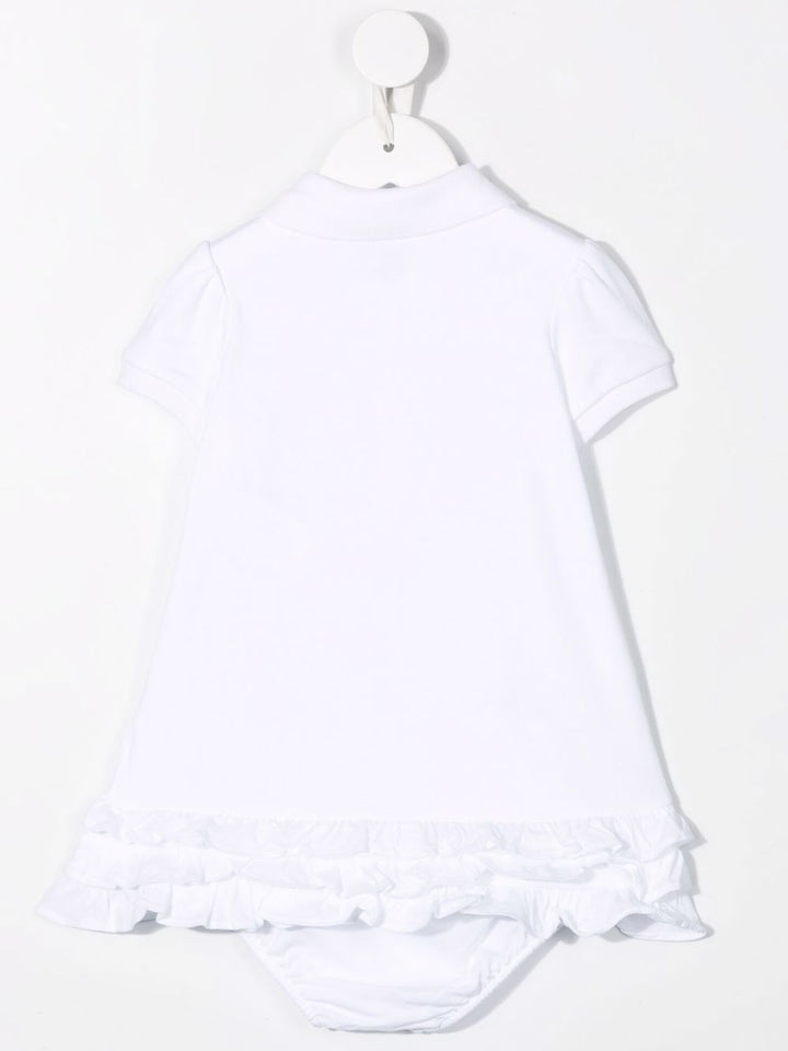 Abito bianco per neonata 310676237 002 Ralph Lauren Kids 