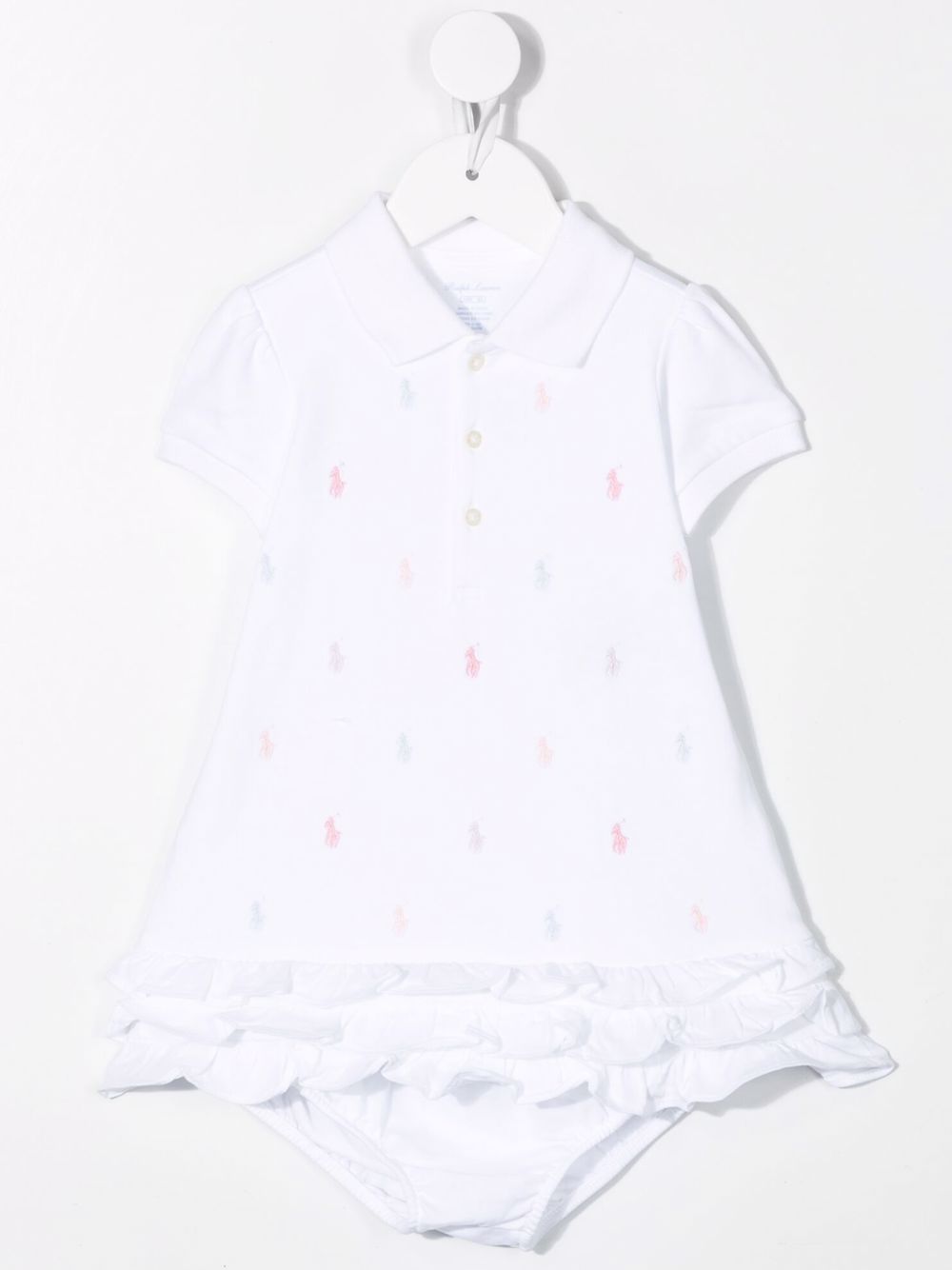 Abito bianco per neonata 310676237 002 Ralph Lauren Kids 