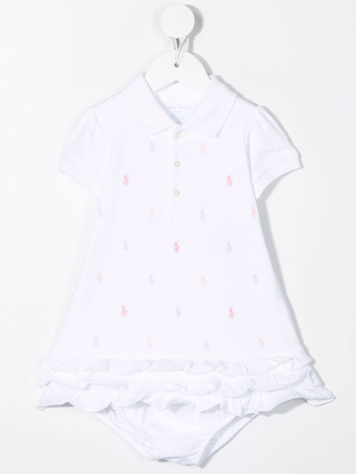 Abito bianco per neonata 310676237 002 Ralph Lauren Kids 