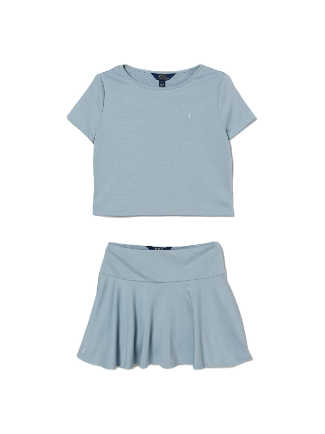 Completo celeste per bambina 312965215 501 Ralph Lauren Kids 
