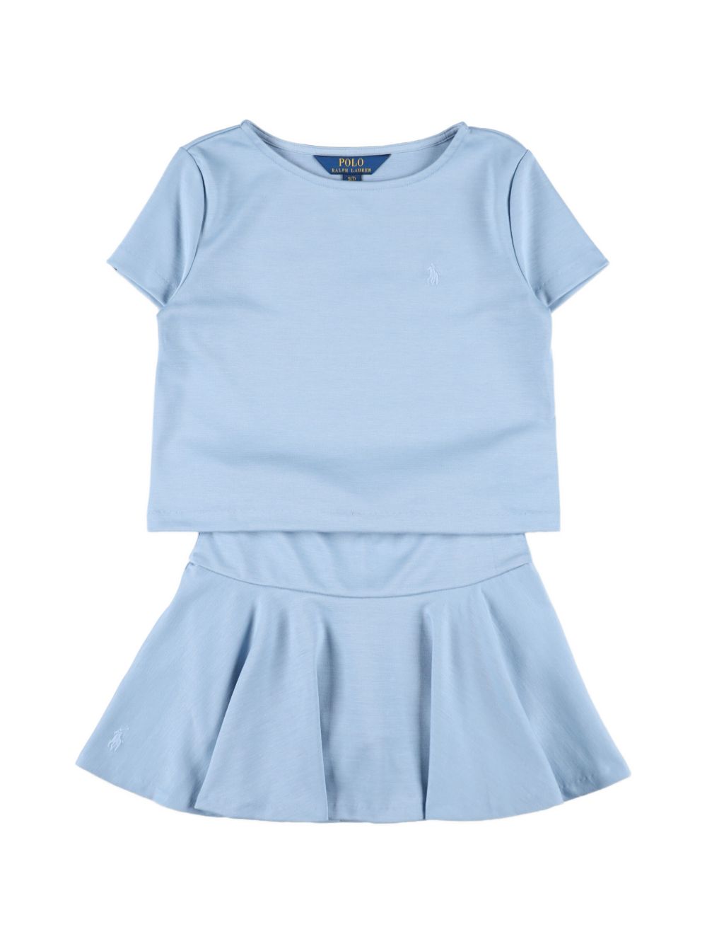 Completo celeste per bambina 312965215 501 Ralph Lauren Kids 