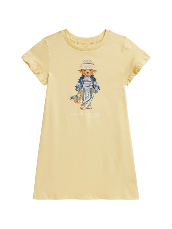 Abito giallo per bambina 312A11770 001 Ralph Lauren Kids 