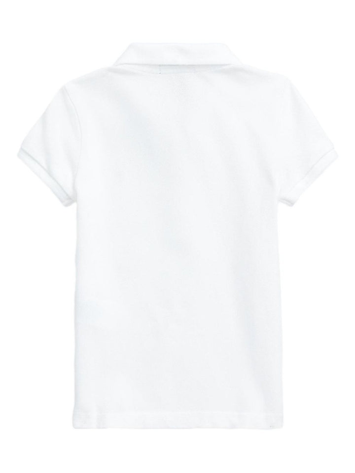 Polo bianca per bambina 313573242 005 Ralph Lauren Kids 