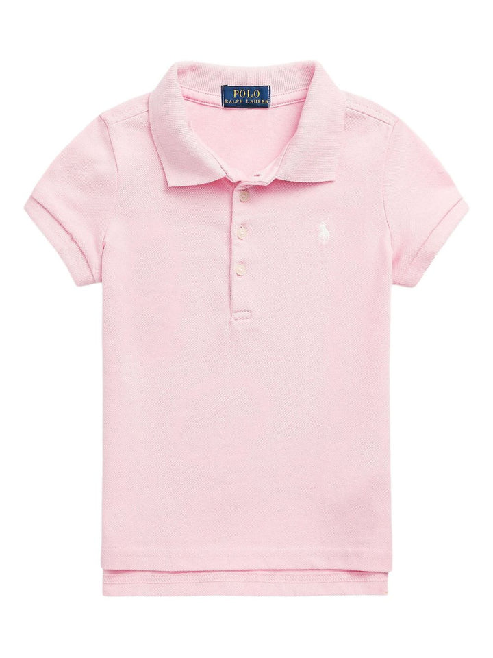Polo rosa per bambina 313573242 011 Ralph Lauren Kids 