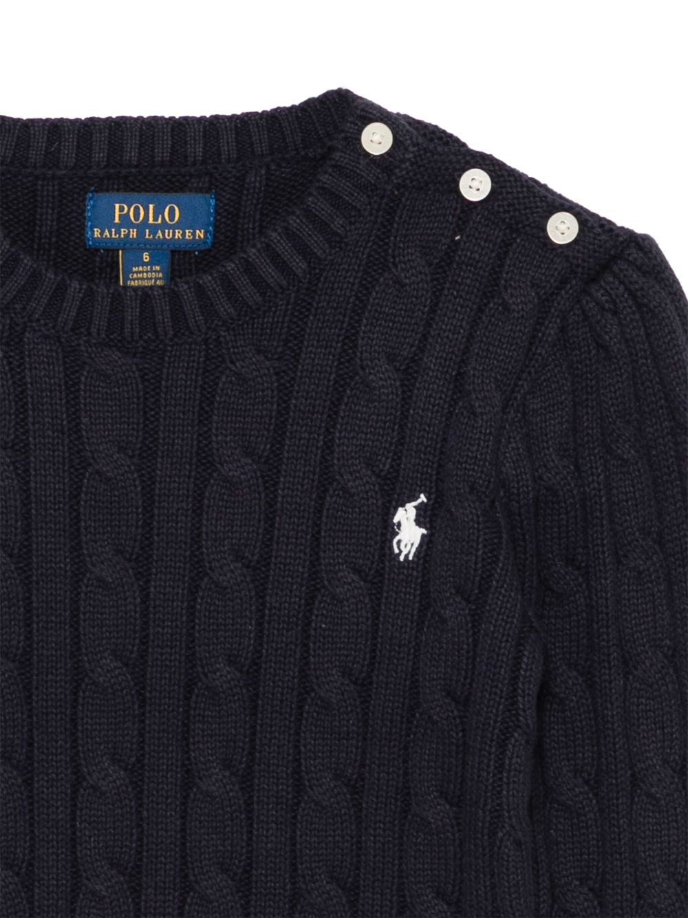 Maglione blu navy per bambino 313901316 009 Ralph Lauren Kids 